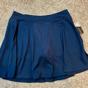 Skechers Blue Mini Skater Skirt Pleated Casual